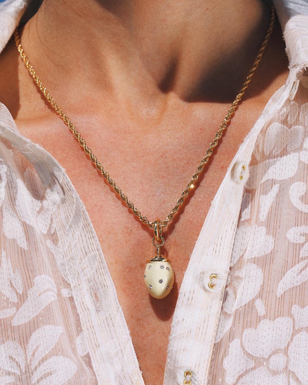 The Crystal Egg Charm, Vintage. Image #3