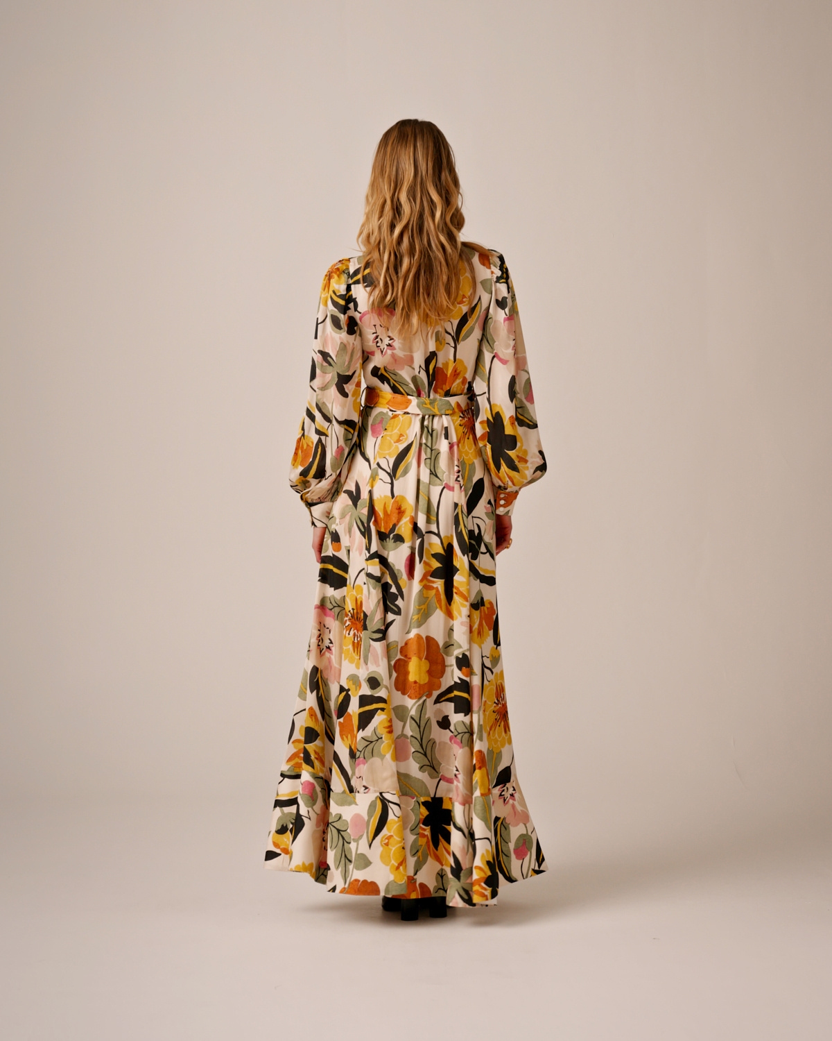 Organza Maxi Dress, Spring Bloom. Image #5
