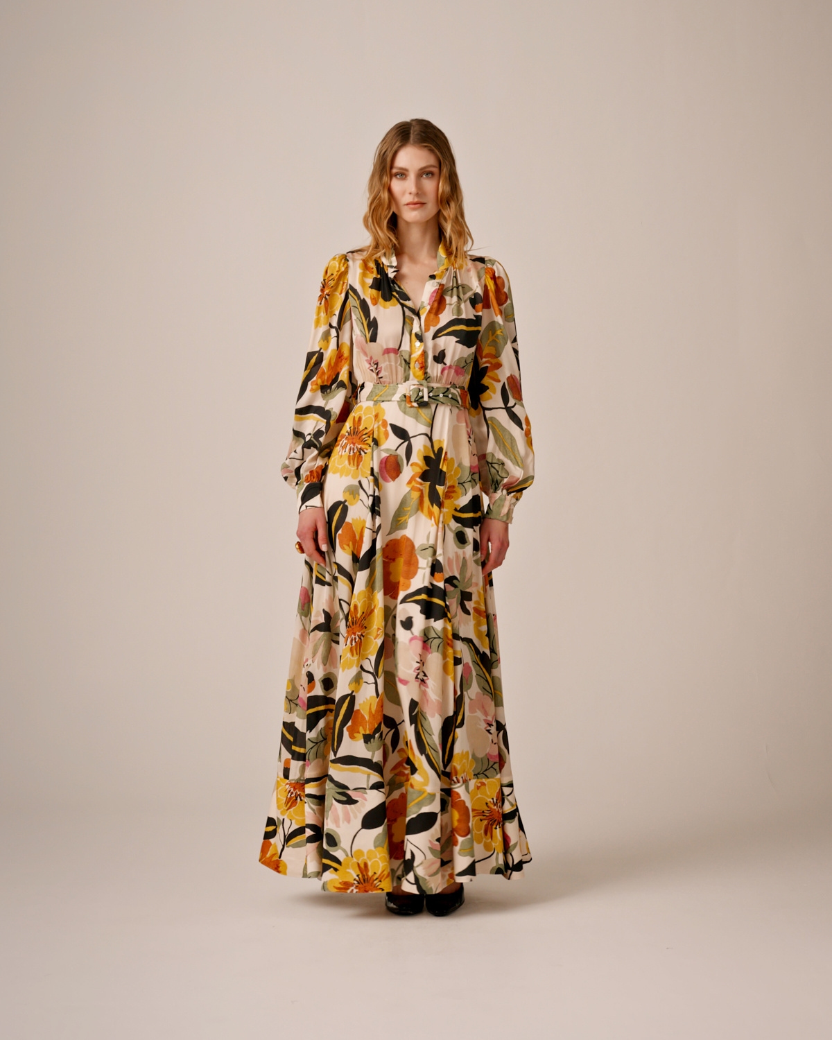 Organza Maxi Dress, Spring Bloom. Image #2