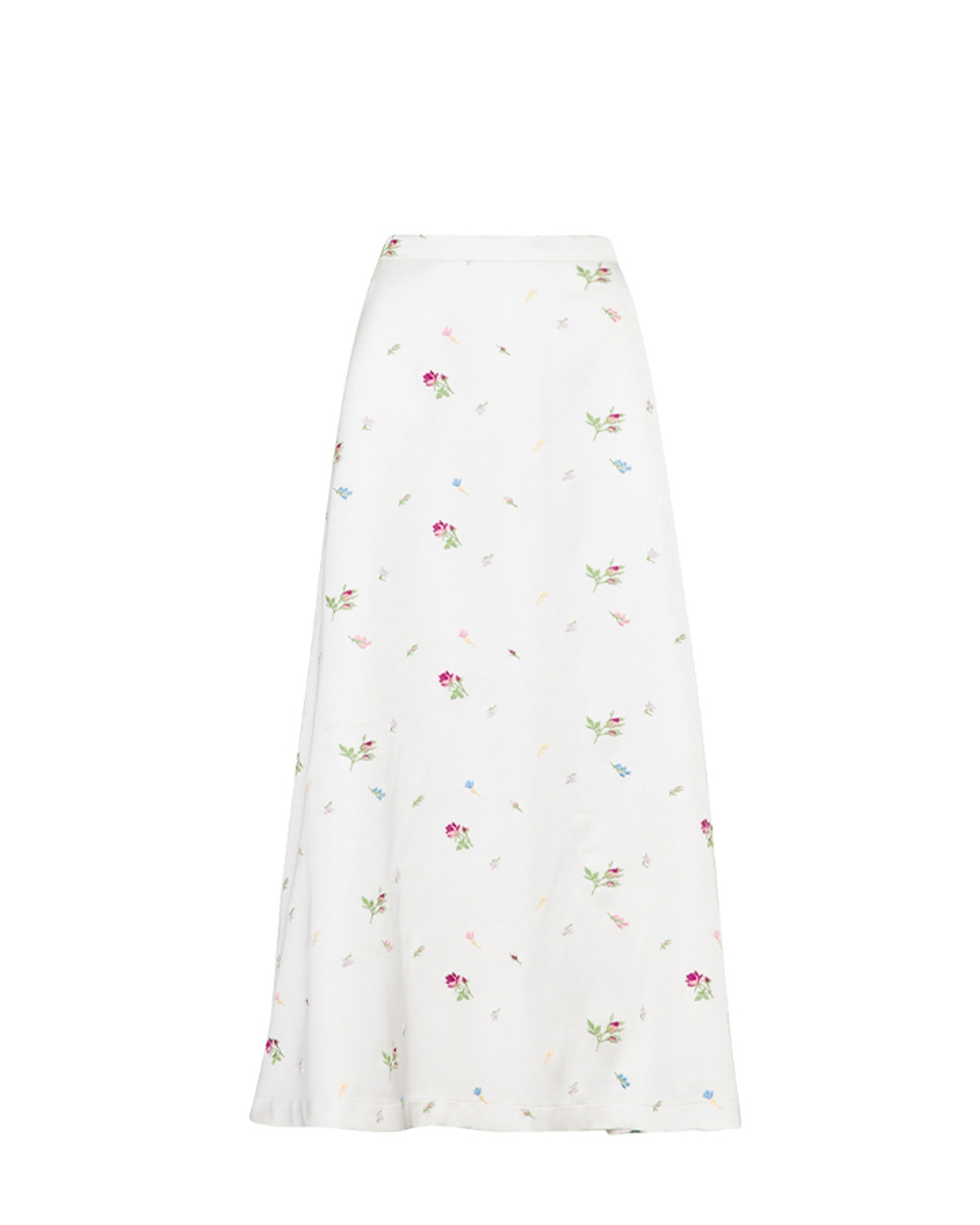 Tailored Satin Skirt, Summer Embroidery. Image #7