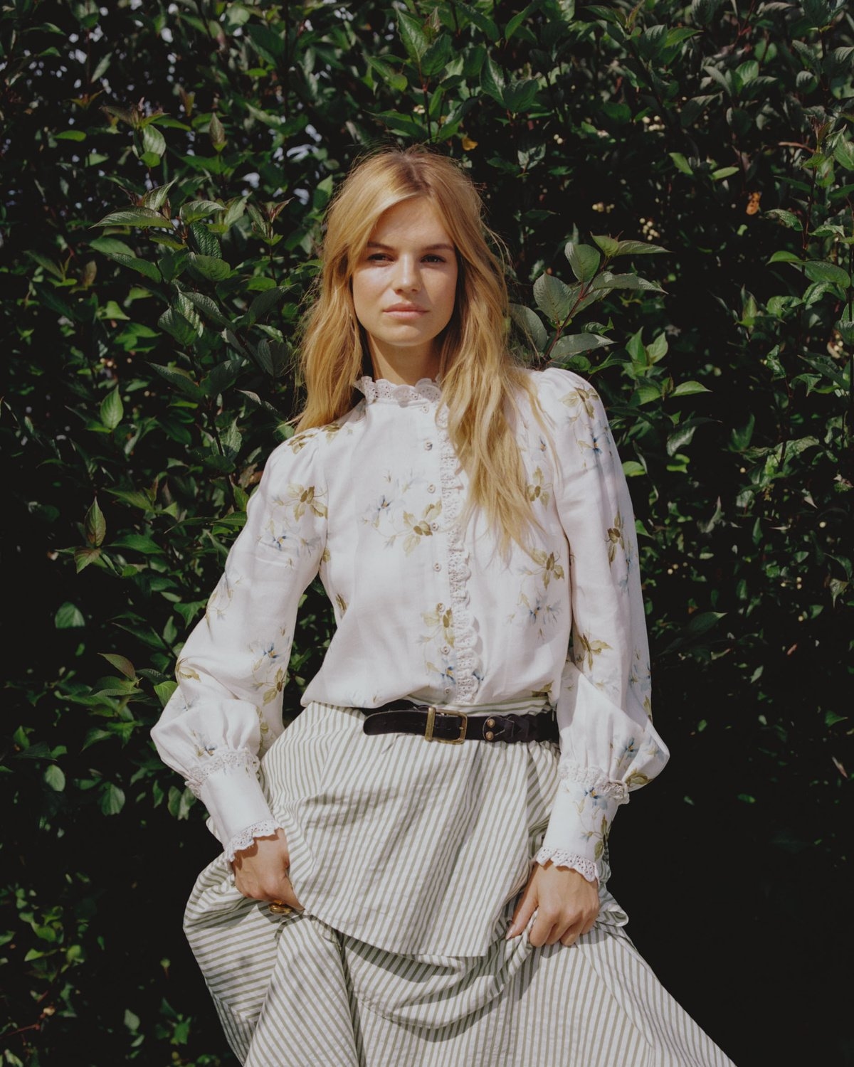 Viscose Blouse, Tea Garden. Image #1