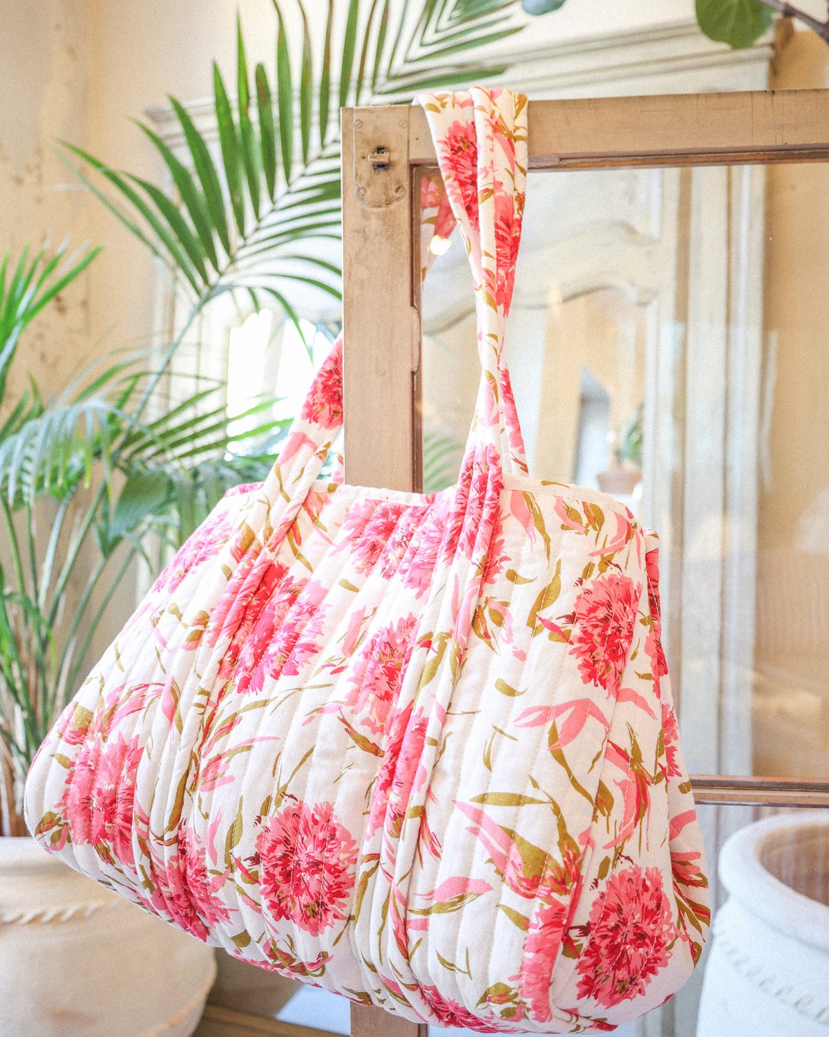 Tote Bag, Pink Blossom. Image #1