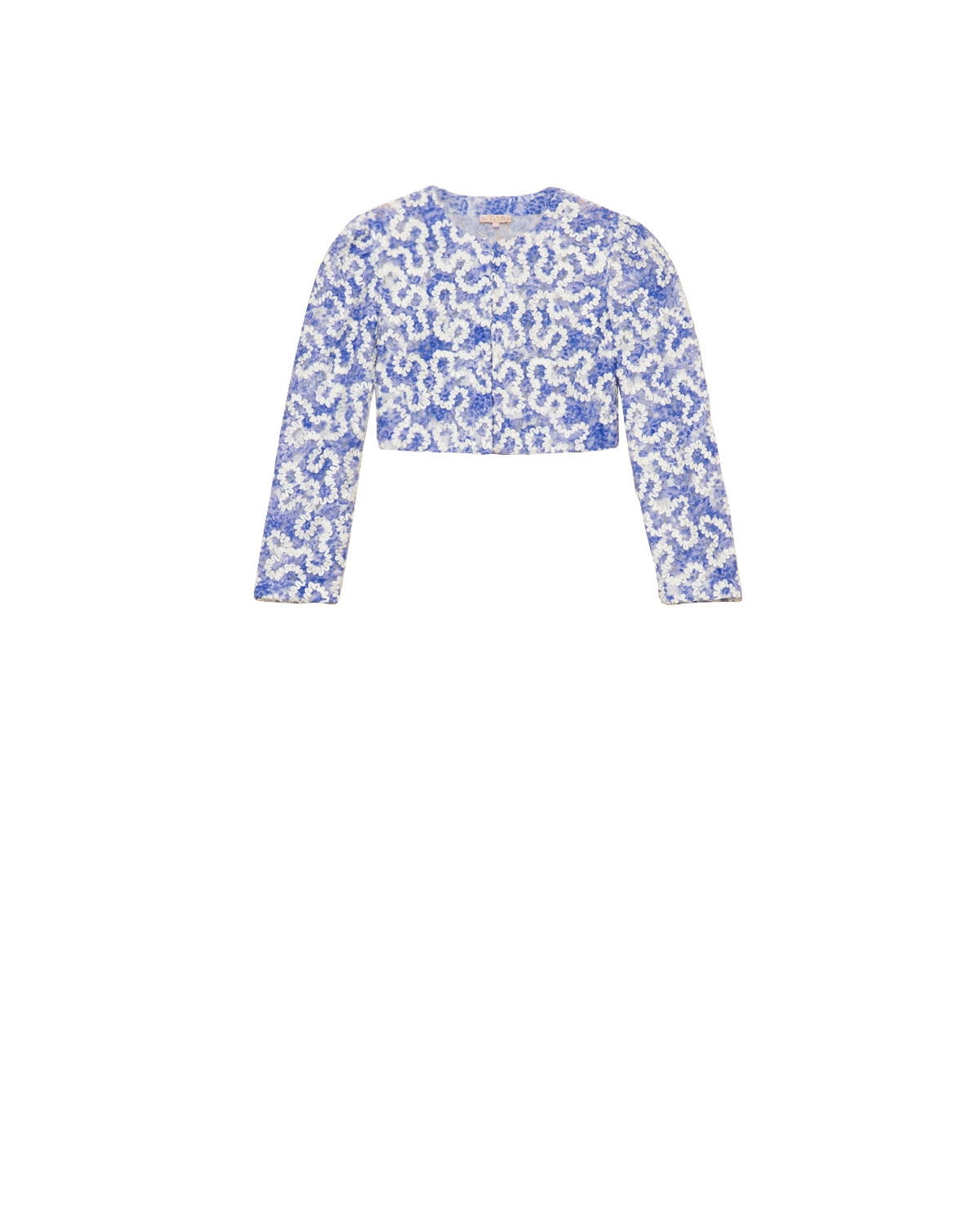 Embroidered Jacket, Blue Bloom. Image #6