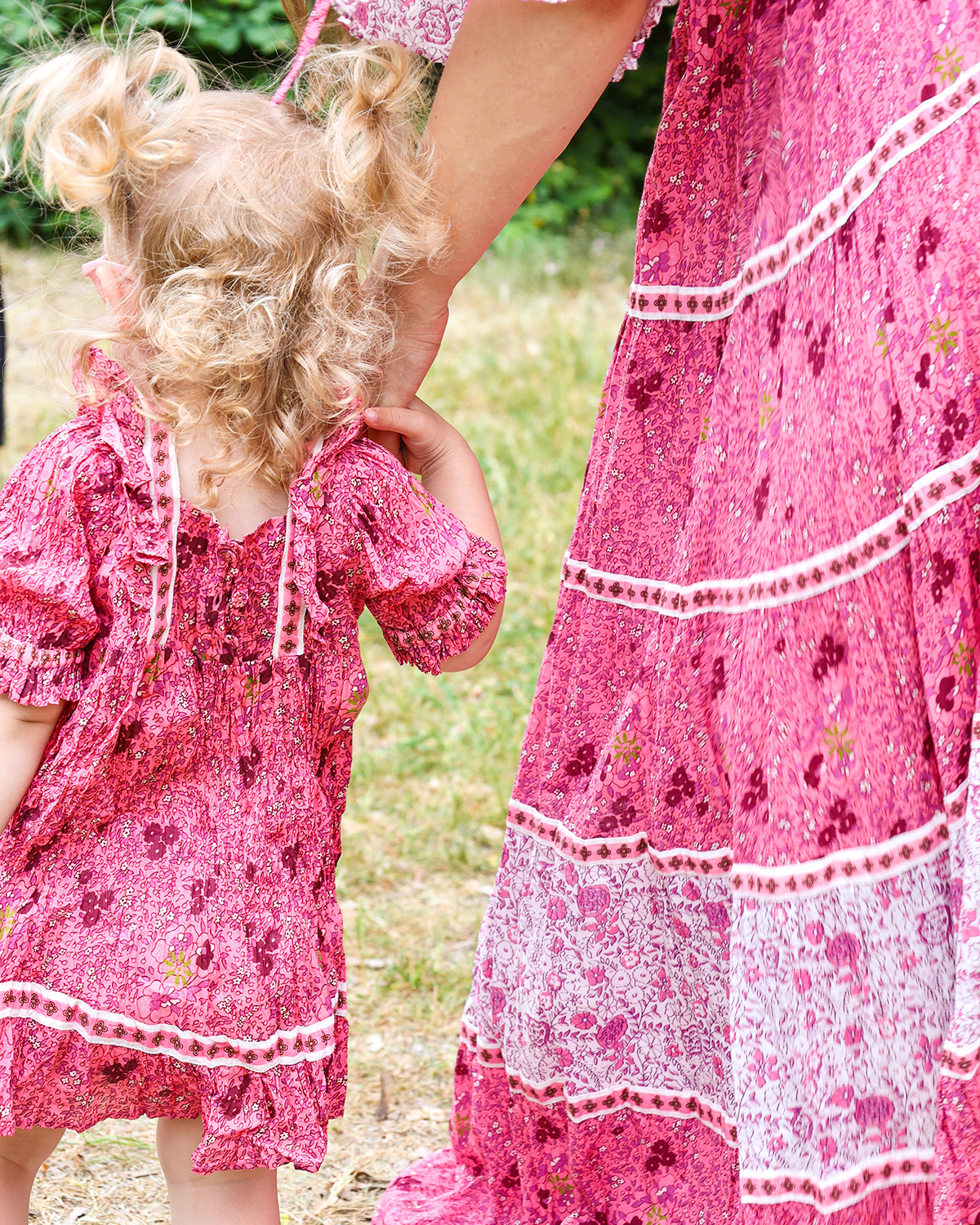 Twisted Dress, Pink Flower Combo. Image #7