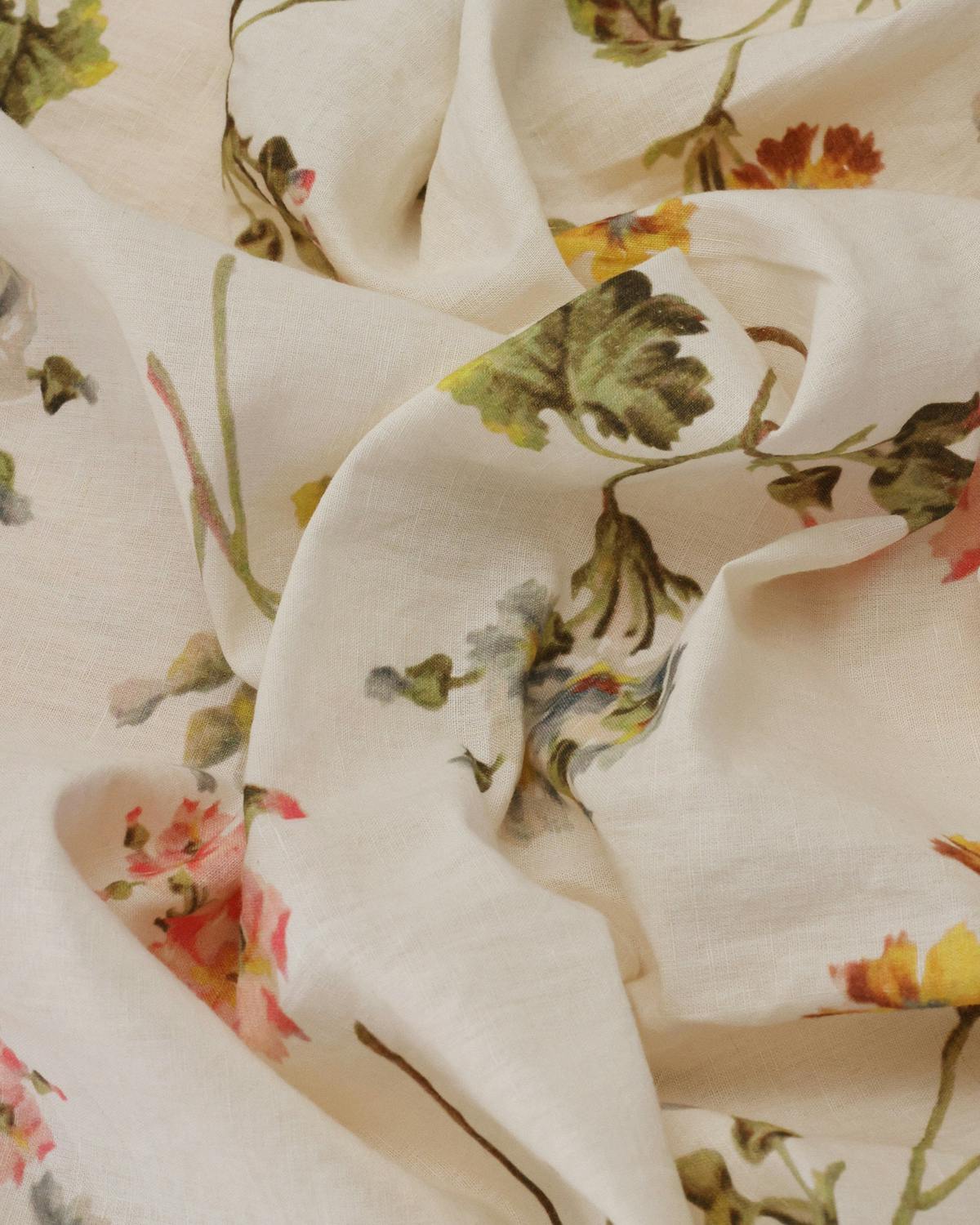 Table Cloth Linen 140x300 cm, Botanical. Image #7