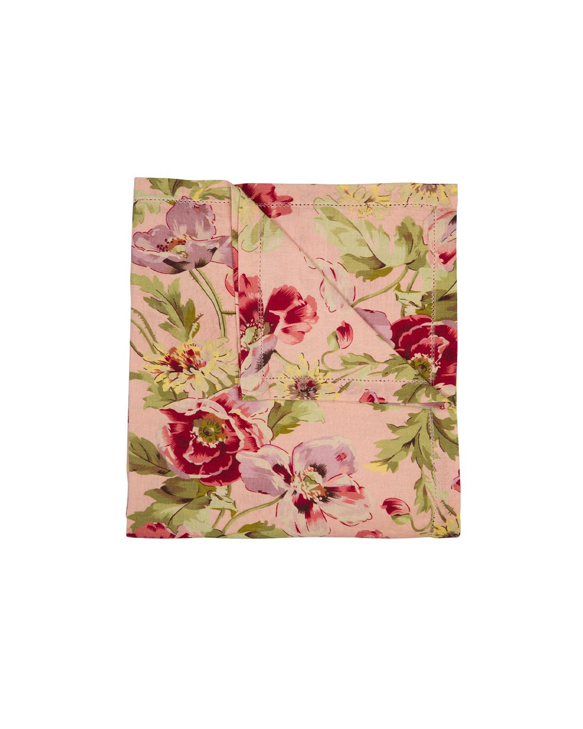 Table Cloth Linen 140x300 cm, Poppy field. Image #2
