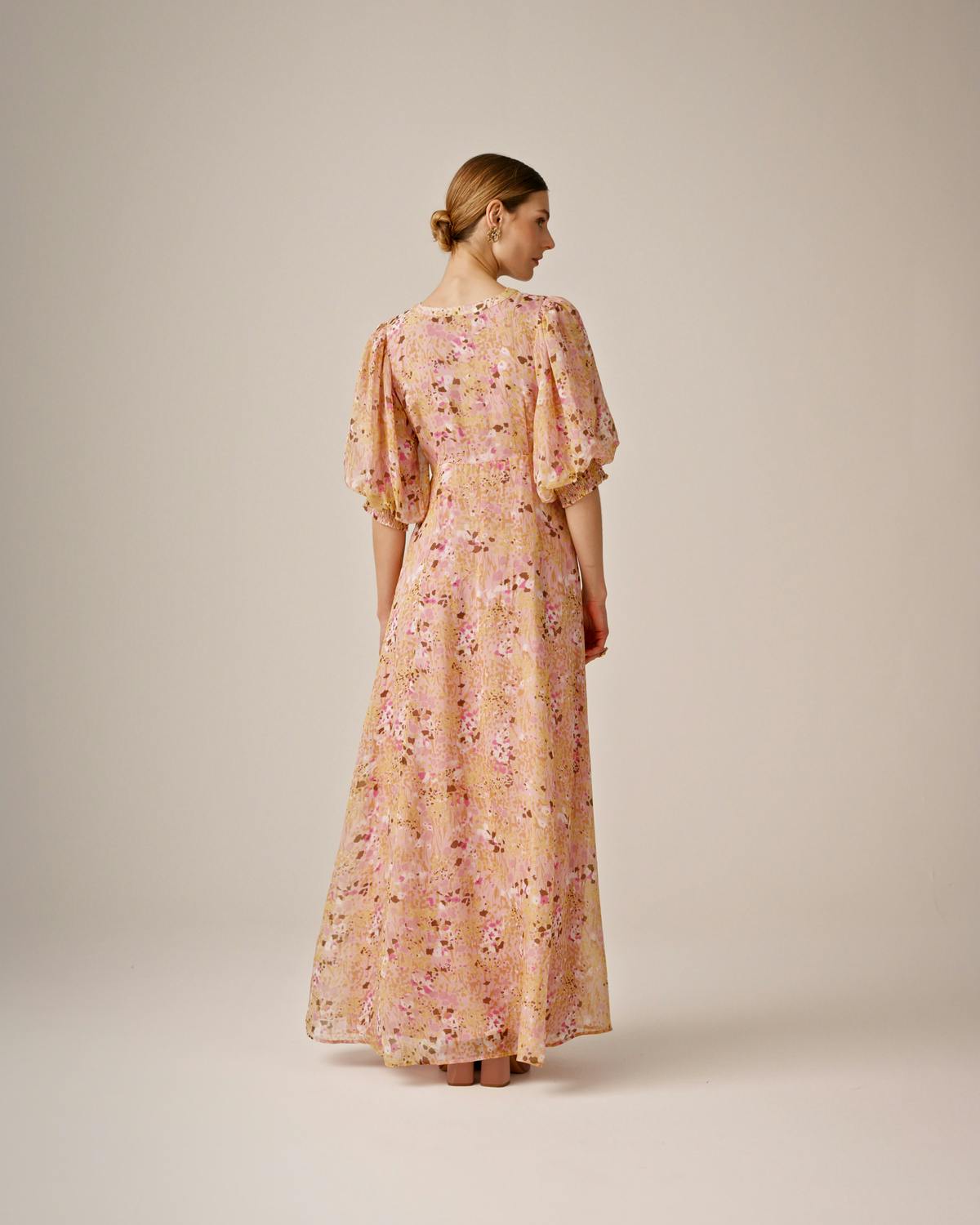 Organza Gown, Pink Meadow. Image #3