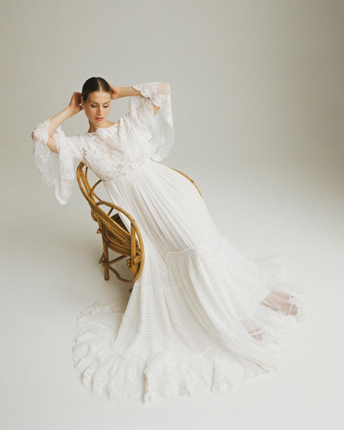 The Bridal Gown, Vintage White. Image #3