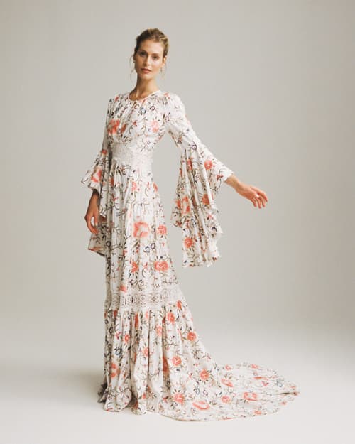 Vintage White With Embroideries