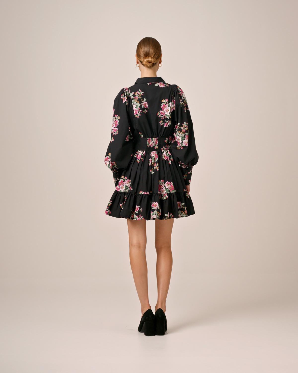 Poplin Mini Dress, Apple Blossom. Image #4