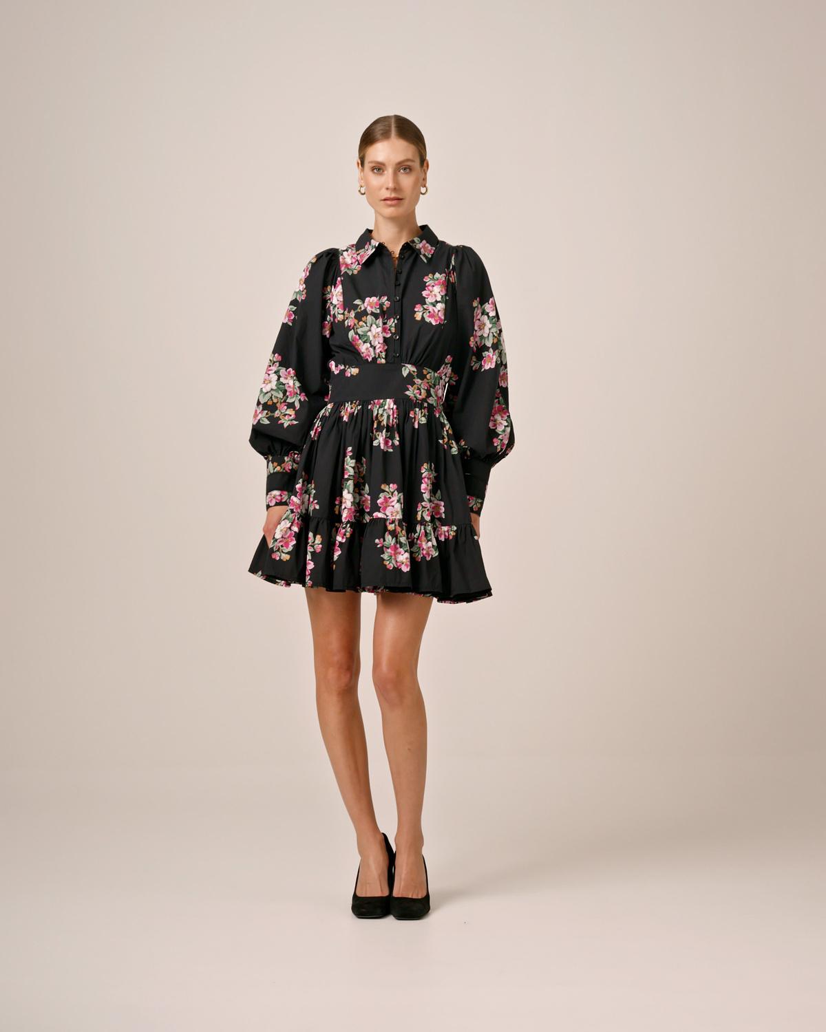 Poplin Mini Dress, Apple Blossom. Image #5