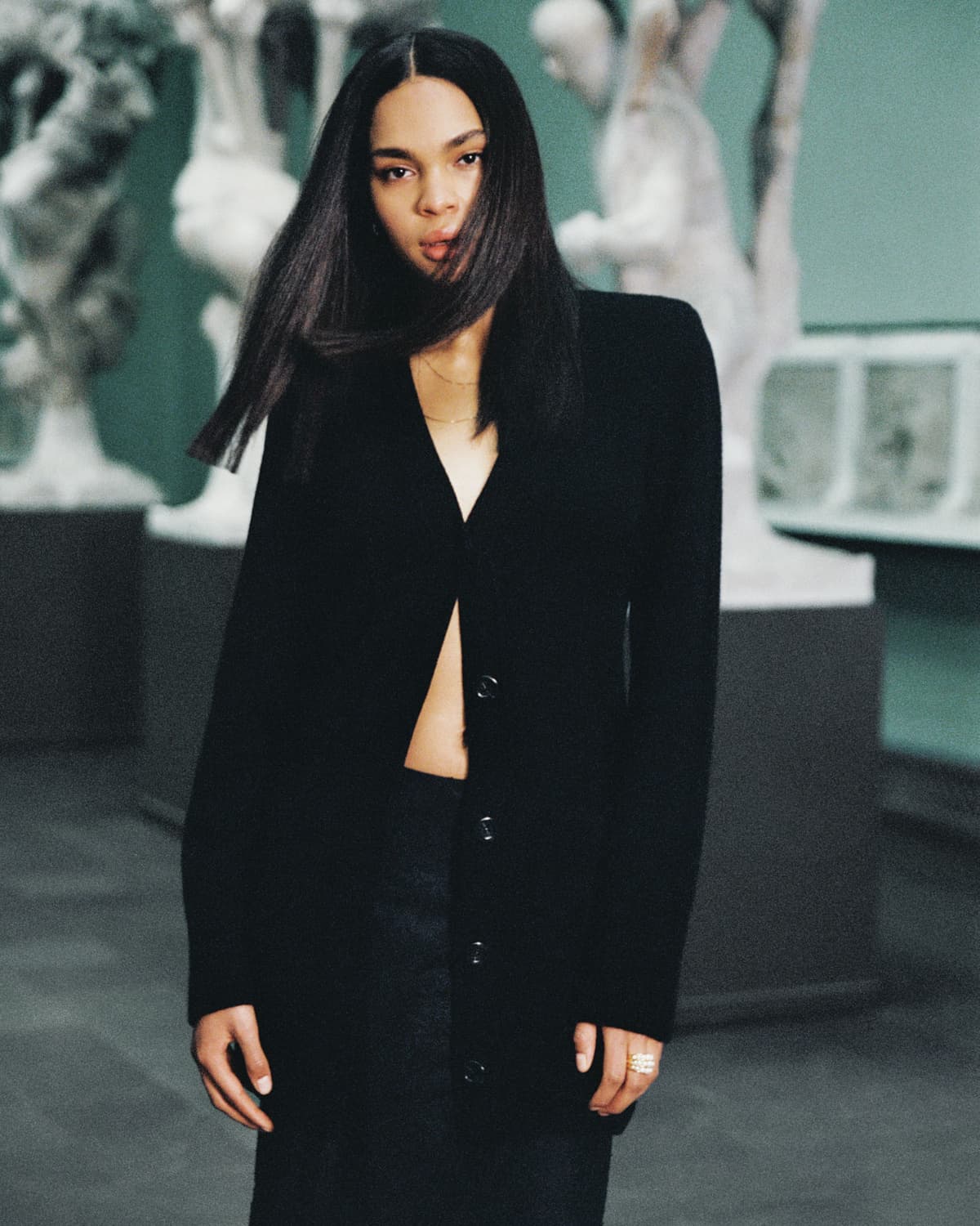 Wool Jacket, Navy. Image #1