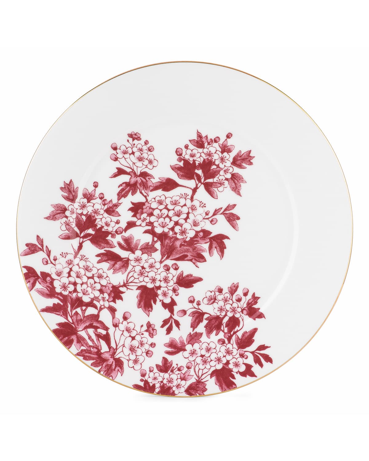 Plate 28cm, Burgundy. Image #1