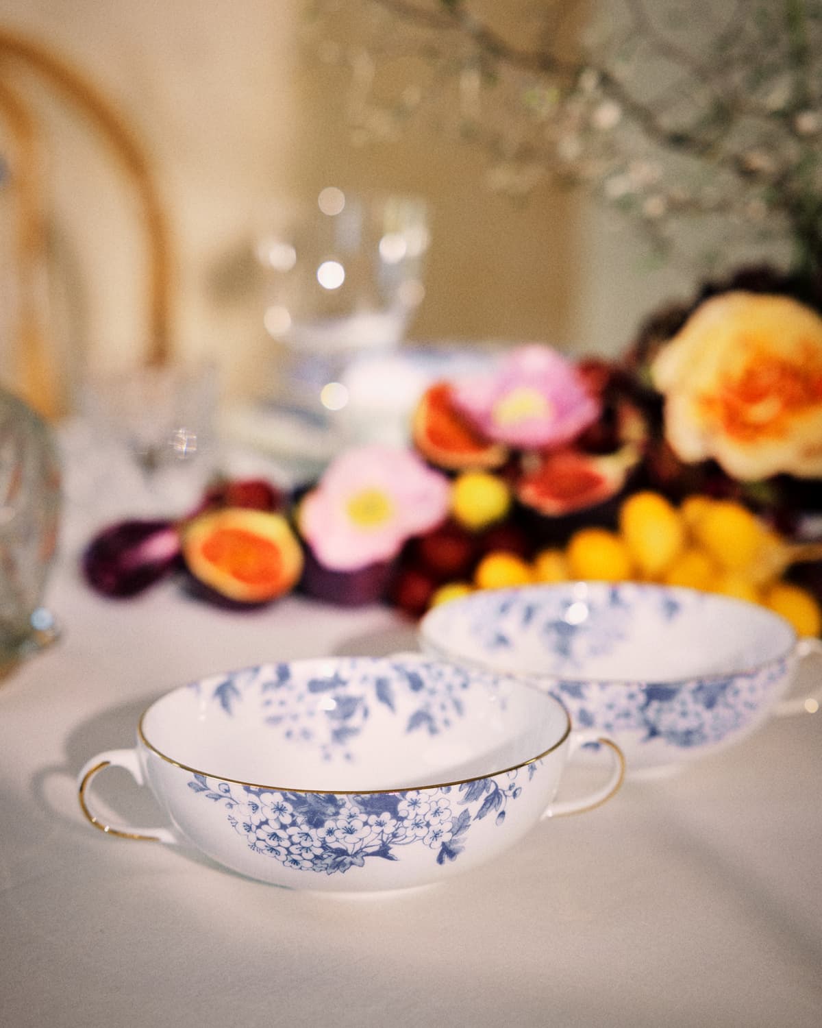 Soup Bowl, Blue. Image #1