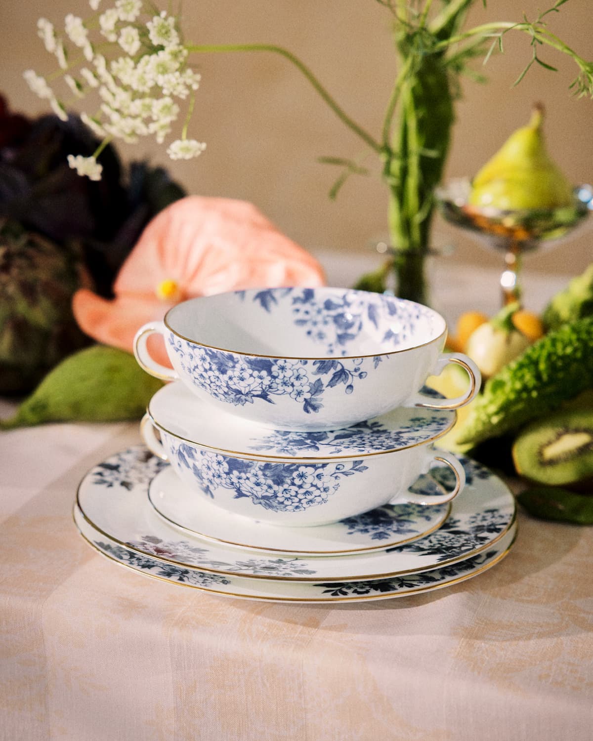 Soup Bowl, Blue. Image #2