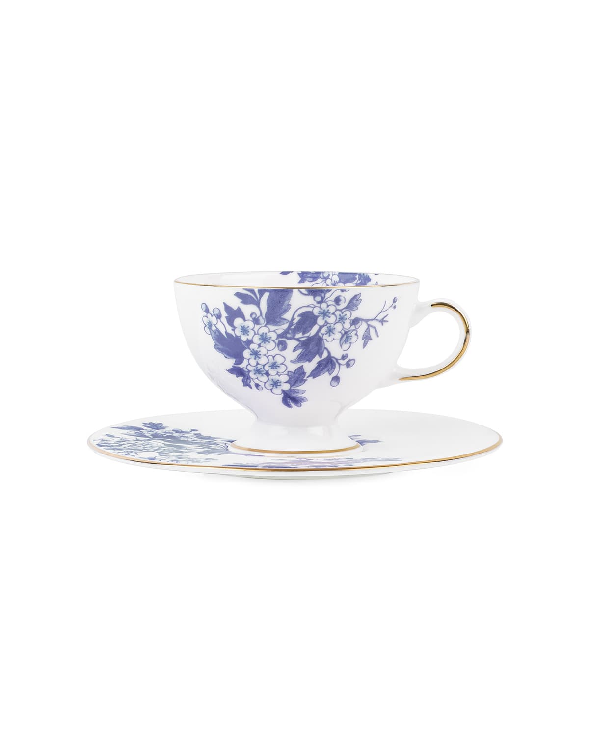 Coffee Cup and Sauser, Blue. Image #1