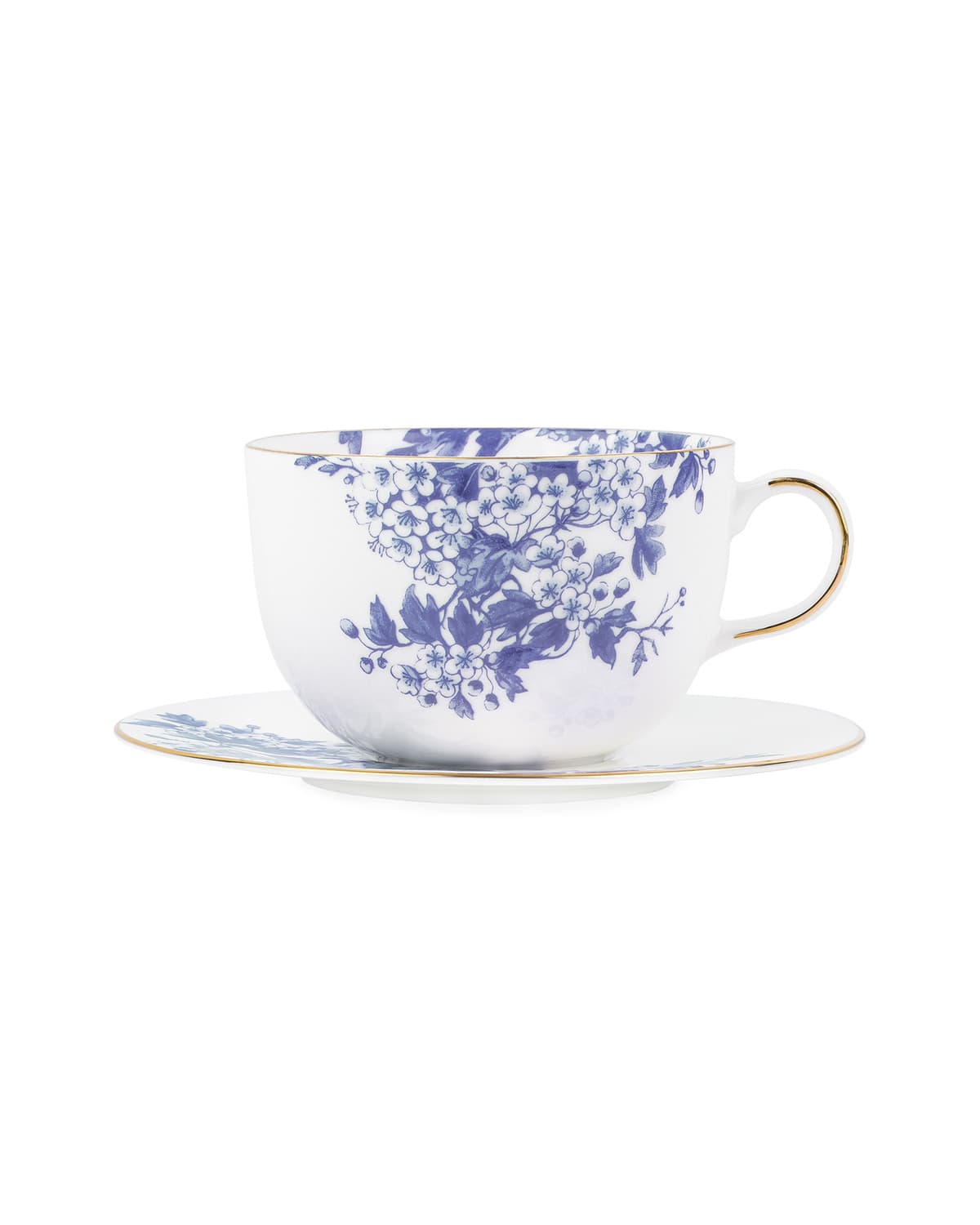 Tea Cup and Sauser, Blue. Image #1