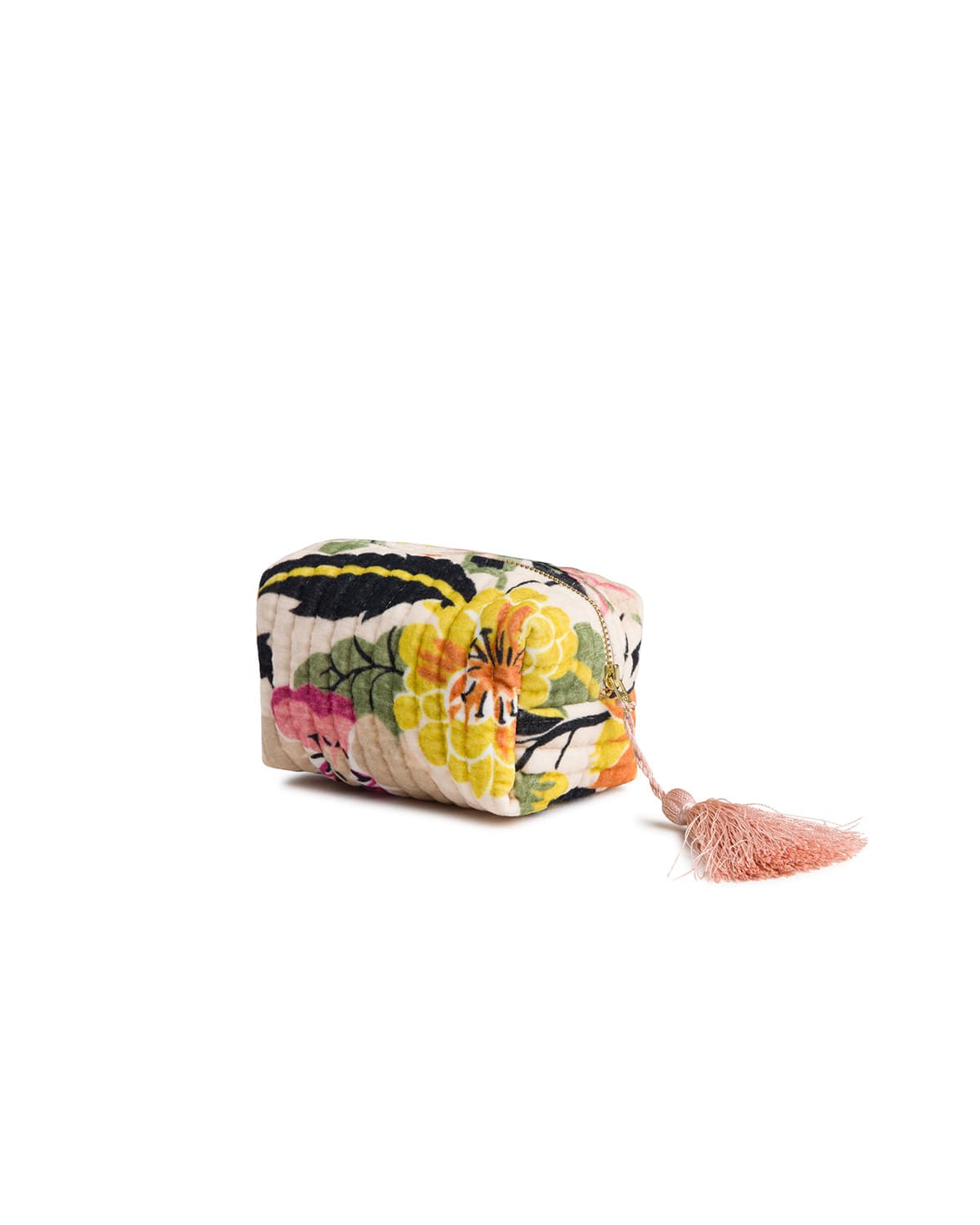 Makeup Bag Velvet, Blooming. Image #1