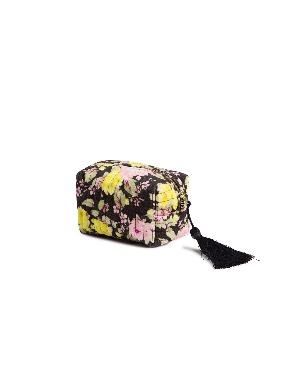 Makeup Bag Velvet, Evening Flowers. Image #1