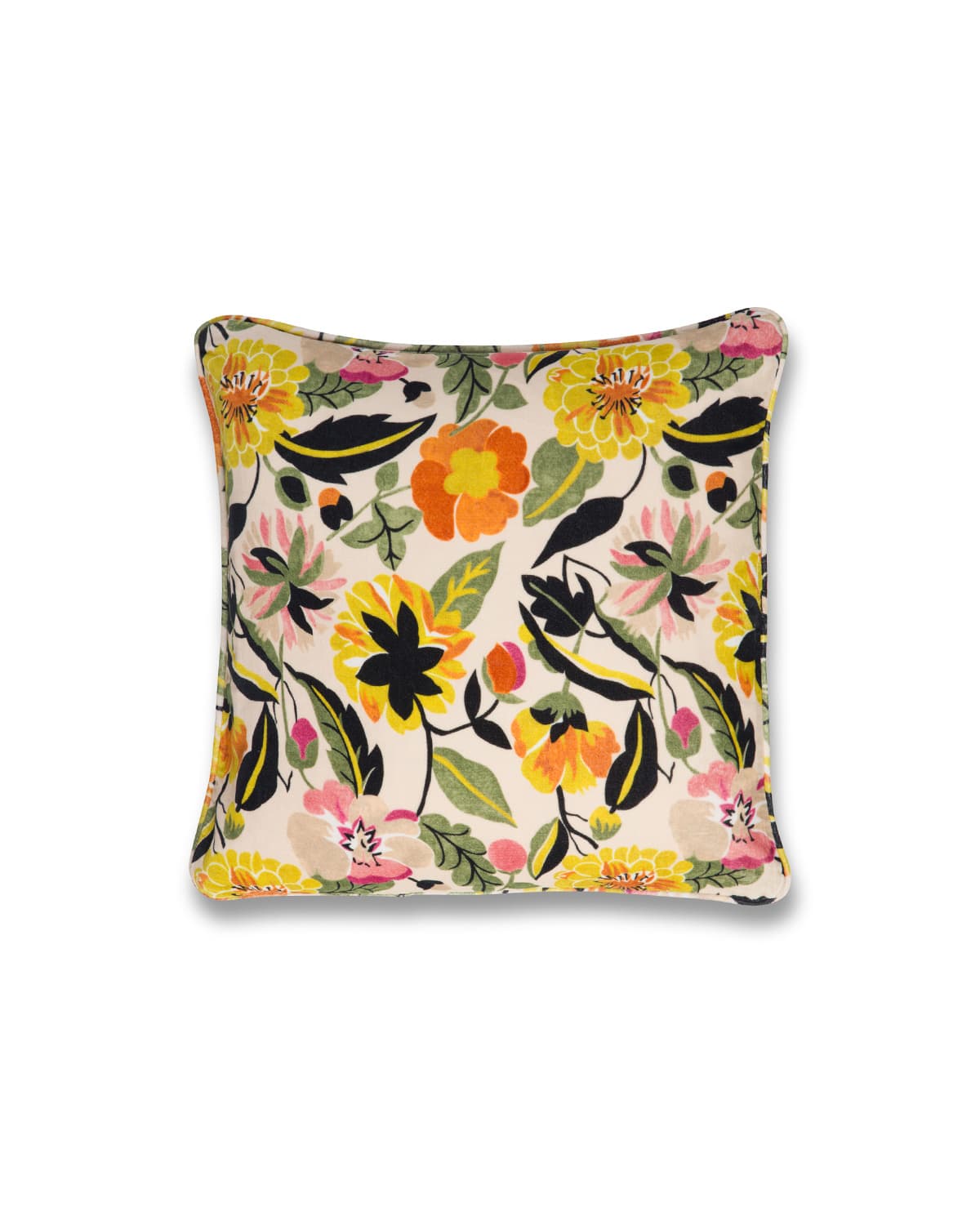 Cushion Cover Velvet 50x50 cm, Blooming. Image #1