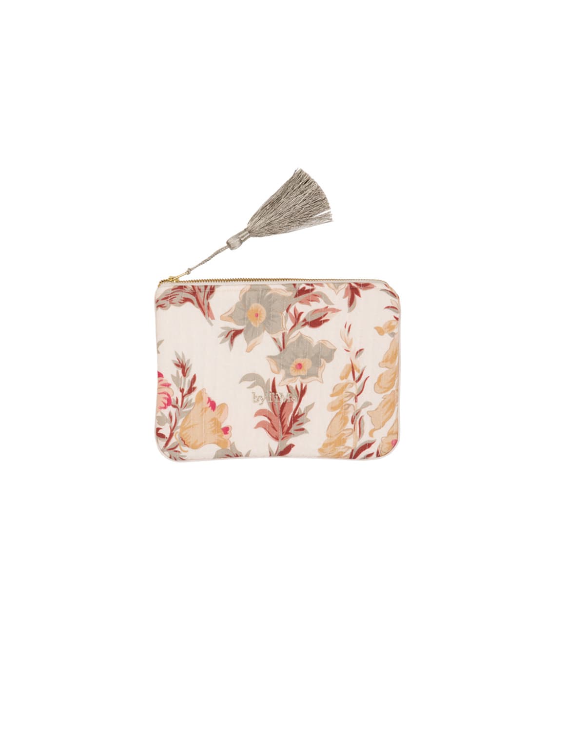 Zipper Pouch Linen, Forest Flowers. Image #1