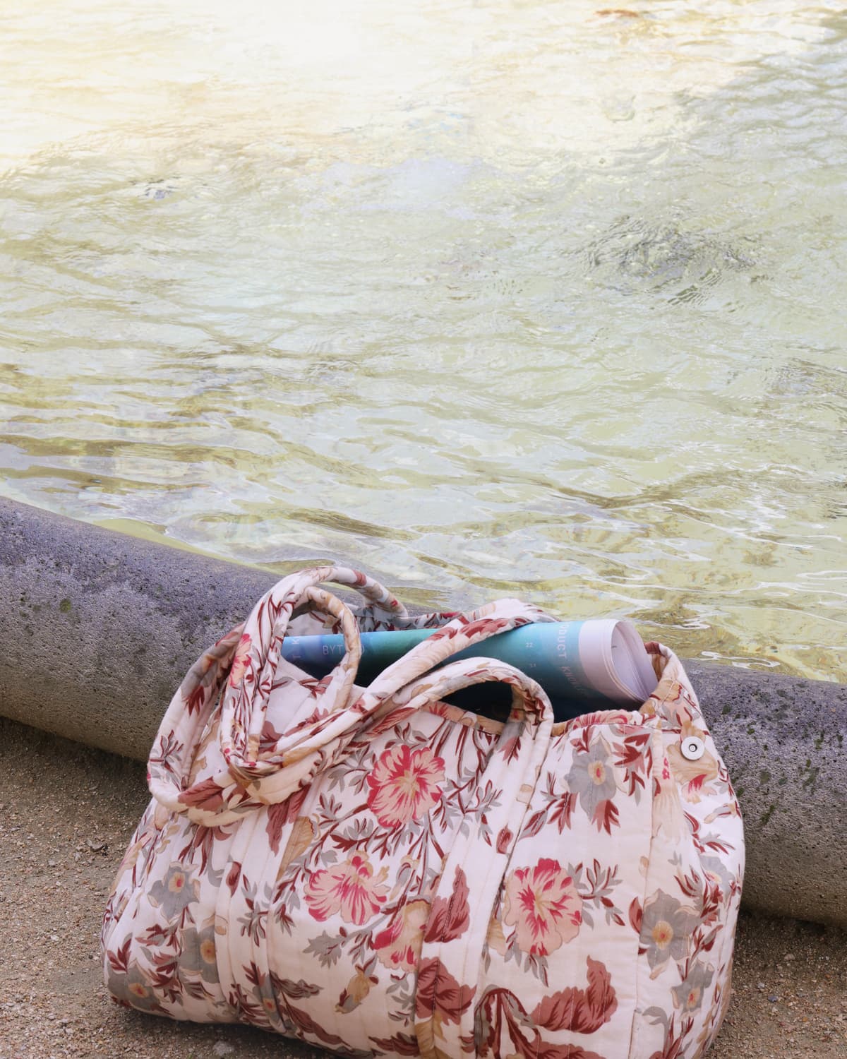 Tote Bag Linen, Forest Flowers. Image #2