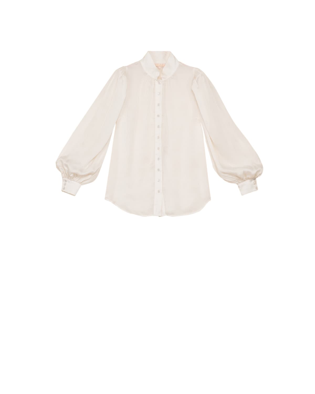 Organza Blouse, Vintage White. Image #3