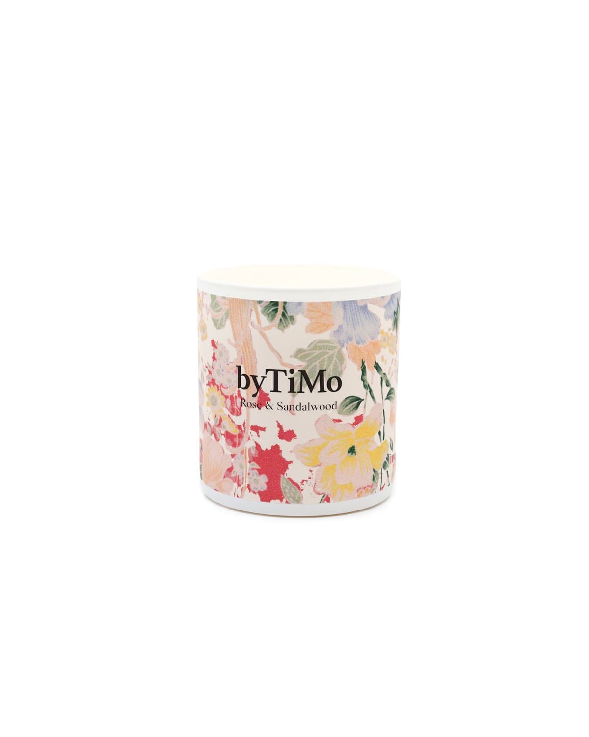 Rose & Sandalwood Scented Candle, Rose. Image #5