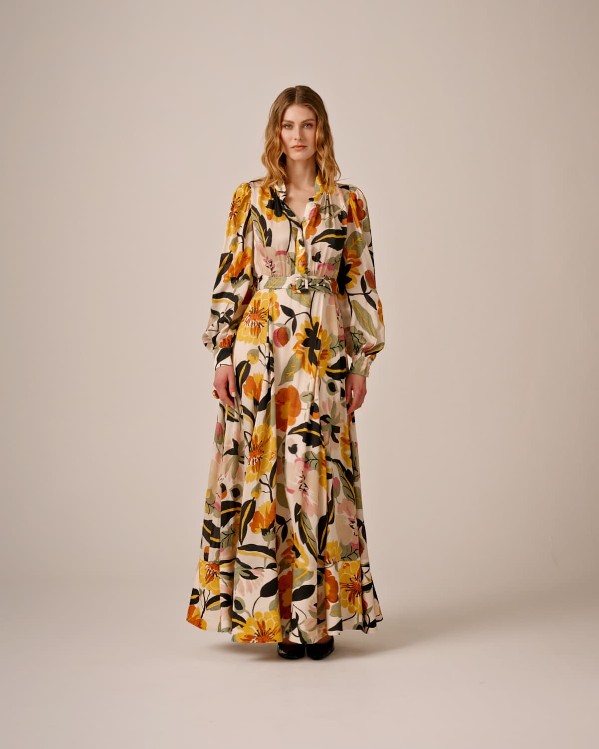 Organza Maxi Dress, Spring Bloom. Image #2