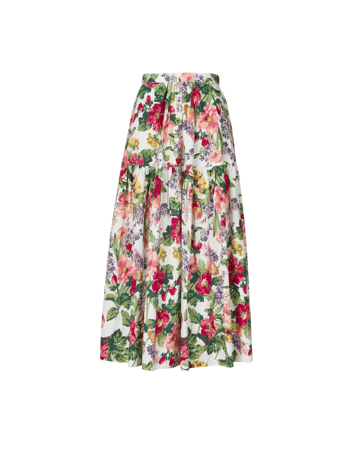 Structured Flowy Skirt, Daylight Blossom. Image #5