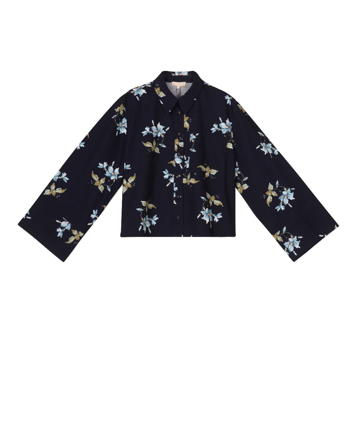 Structured Shirt, Blue Bouquet. Image #5