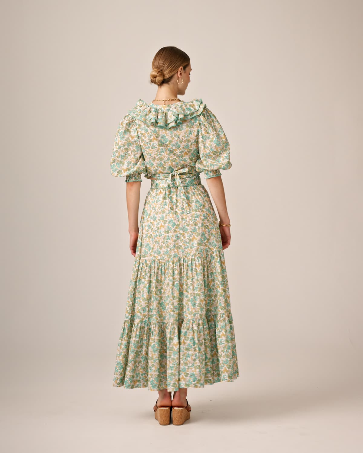 Cotton Party Top, Anemone. Image #6
