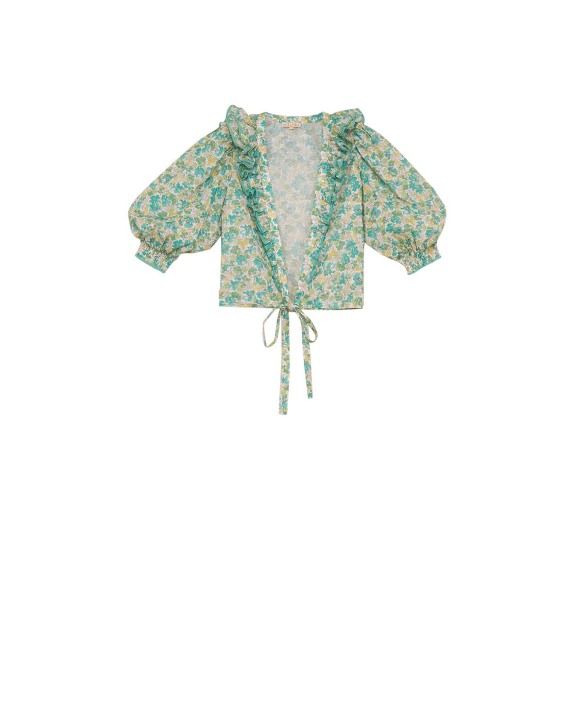 Cotton Party Top, Anemone. Image #7