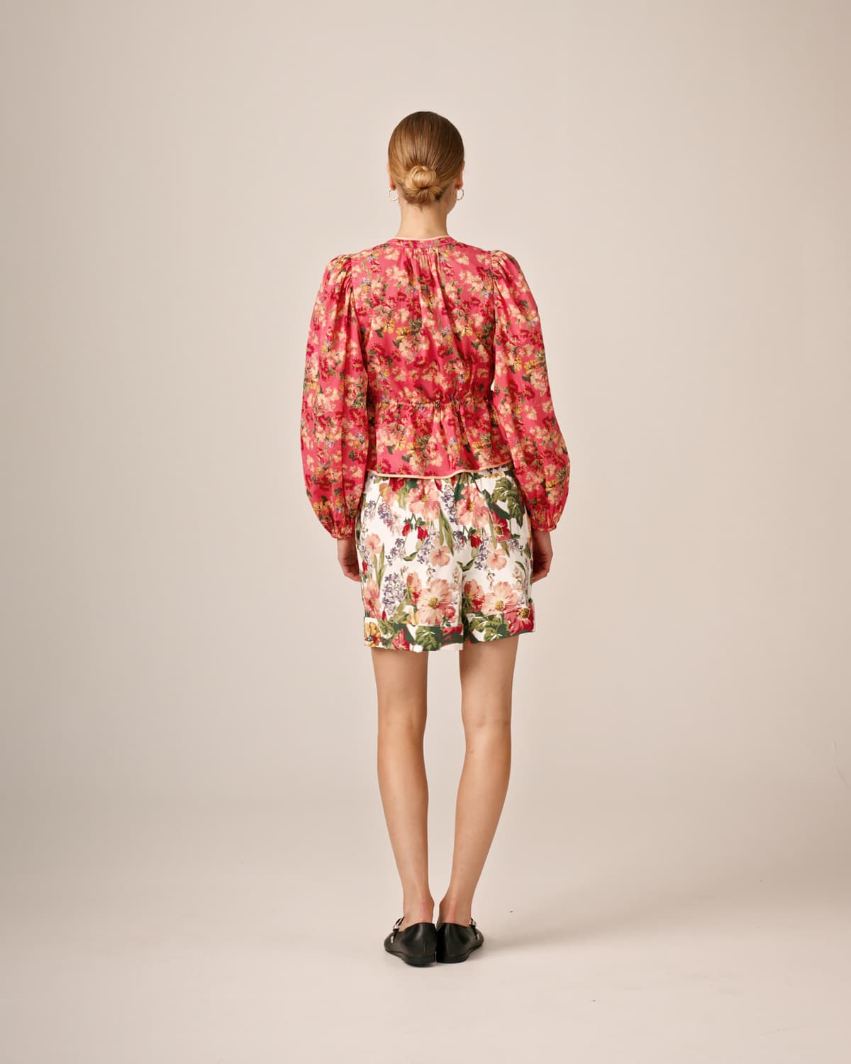Cotton Party Blouse, Crush. Image #4