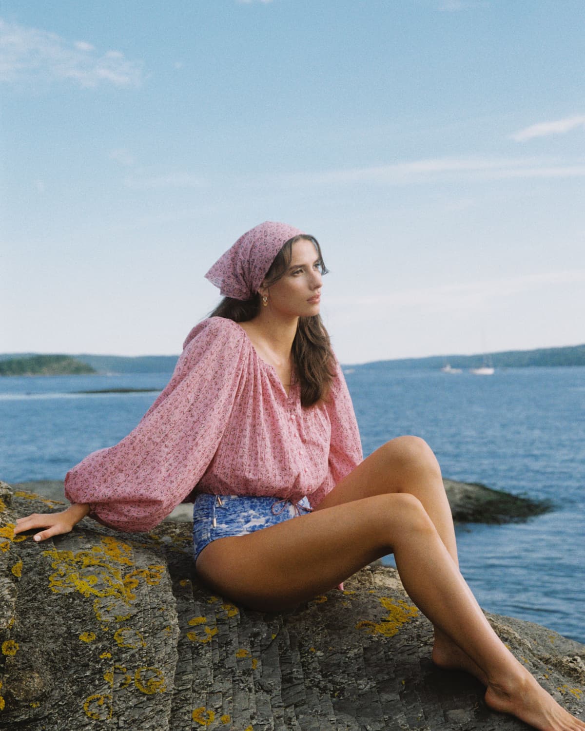 Striped Top, Petite Rose. Image #1
