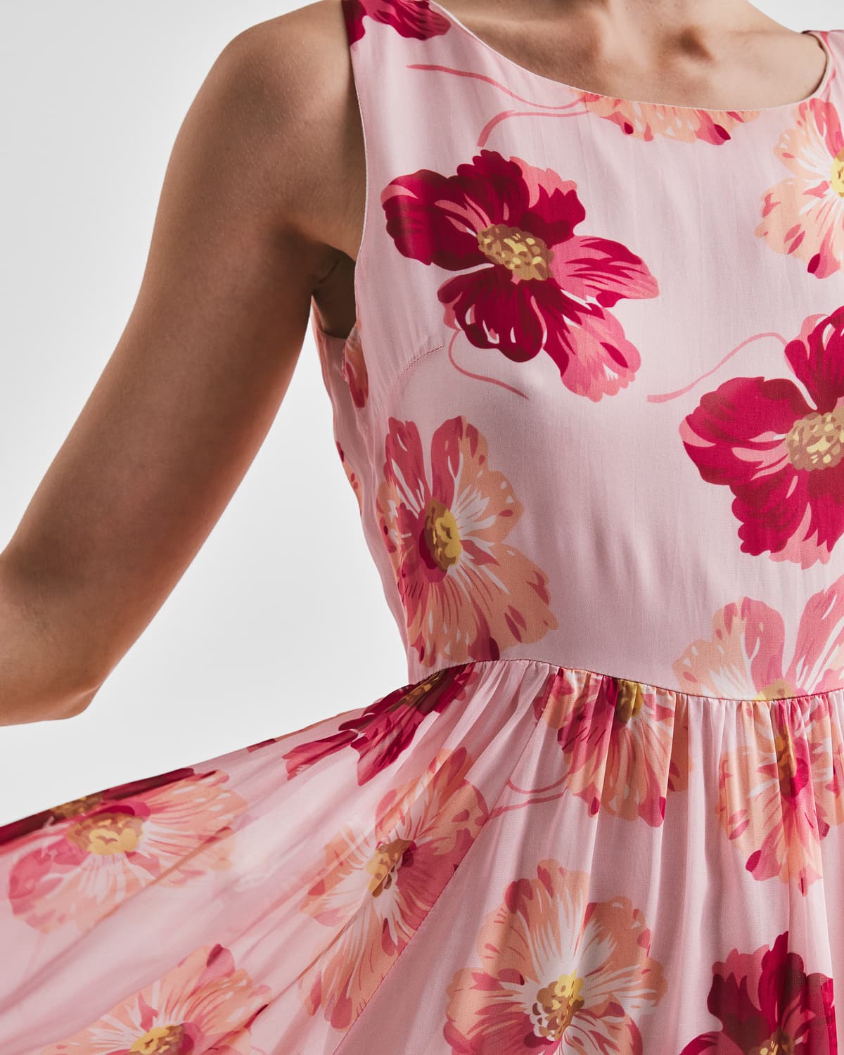 Organza Shift Dress, Romance. Image #3
