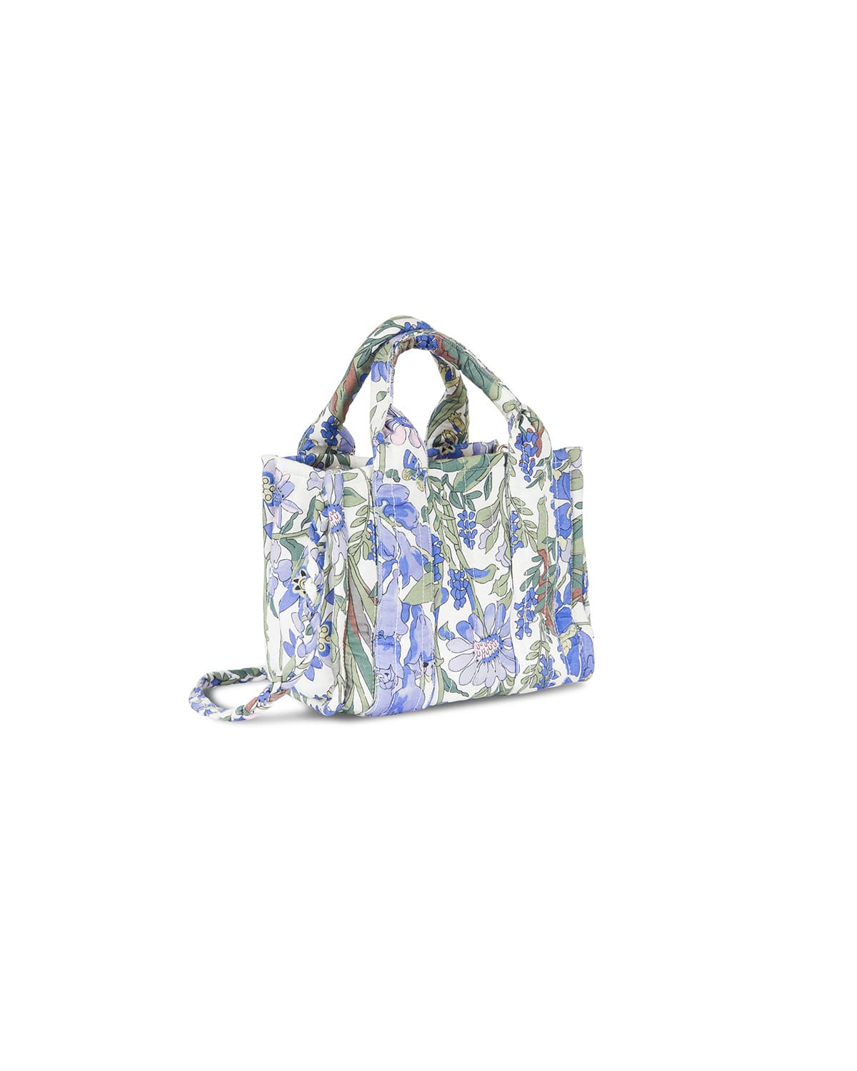 Tote Bag Small, Blue Garden. Image #5