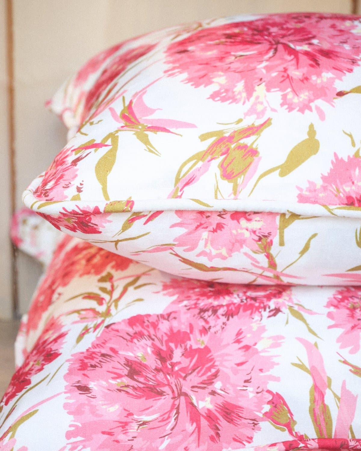 Cushion Cover 60x60 cm, Pink Blossom. Image #2