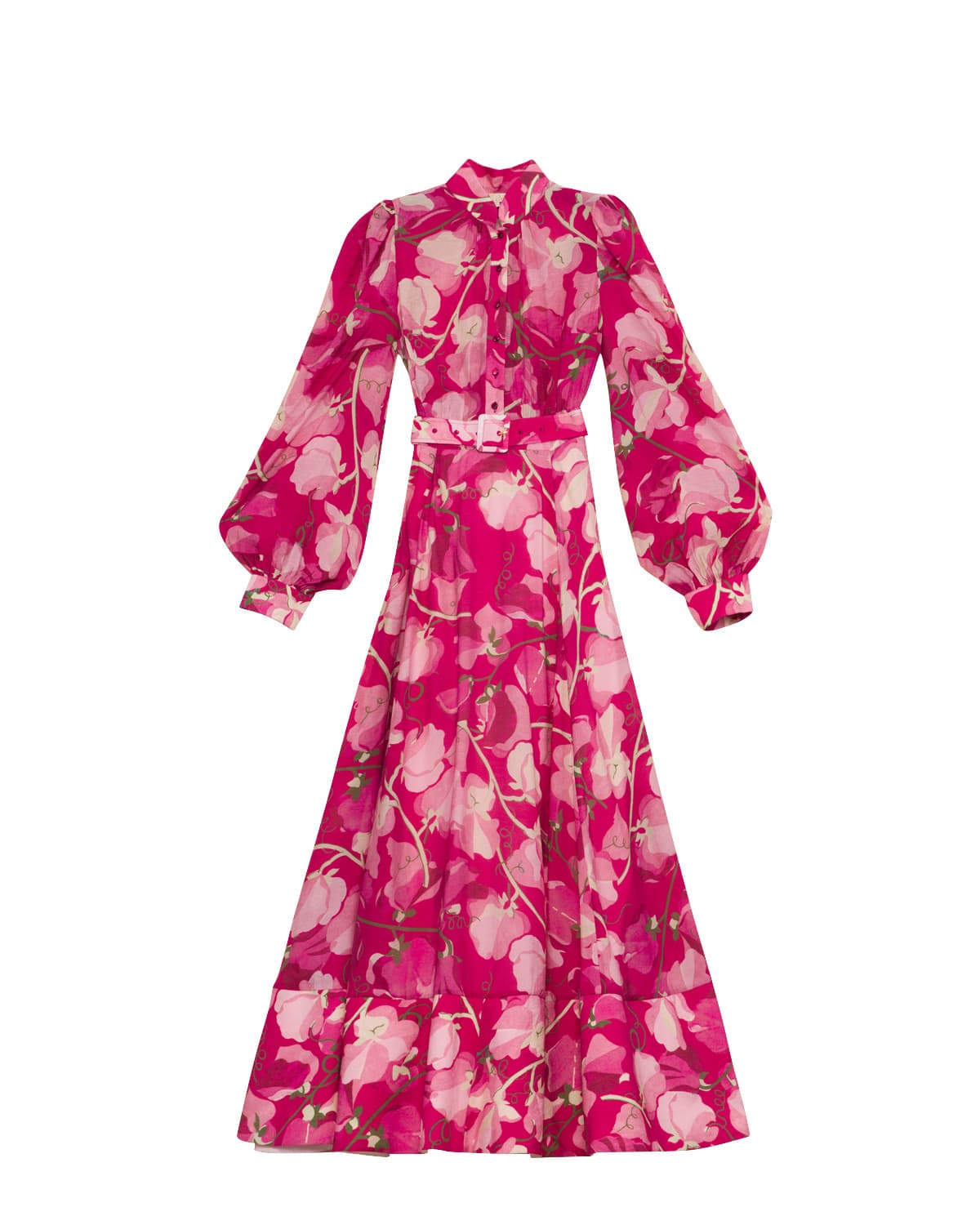 Viscose Belt Dress, Amour. Image #7