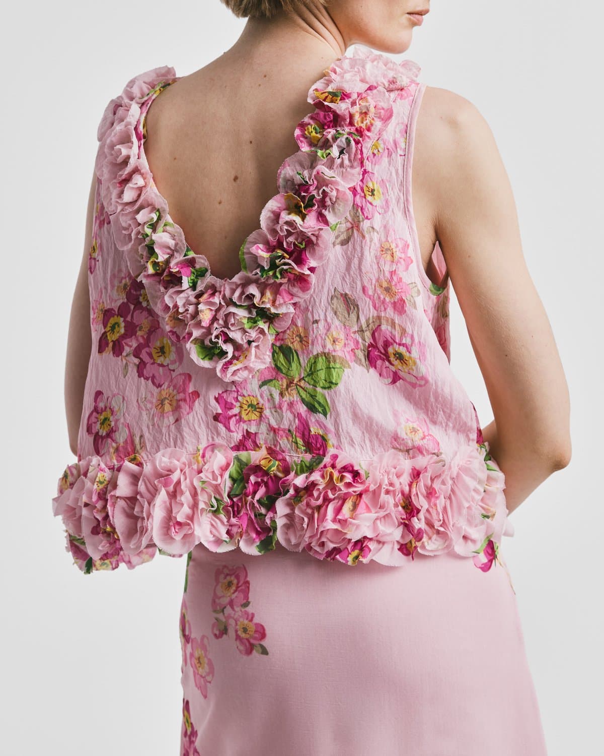 Viscose Top, Cherry Blossom. Image #2