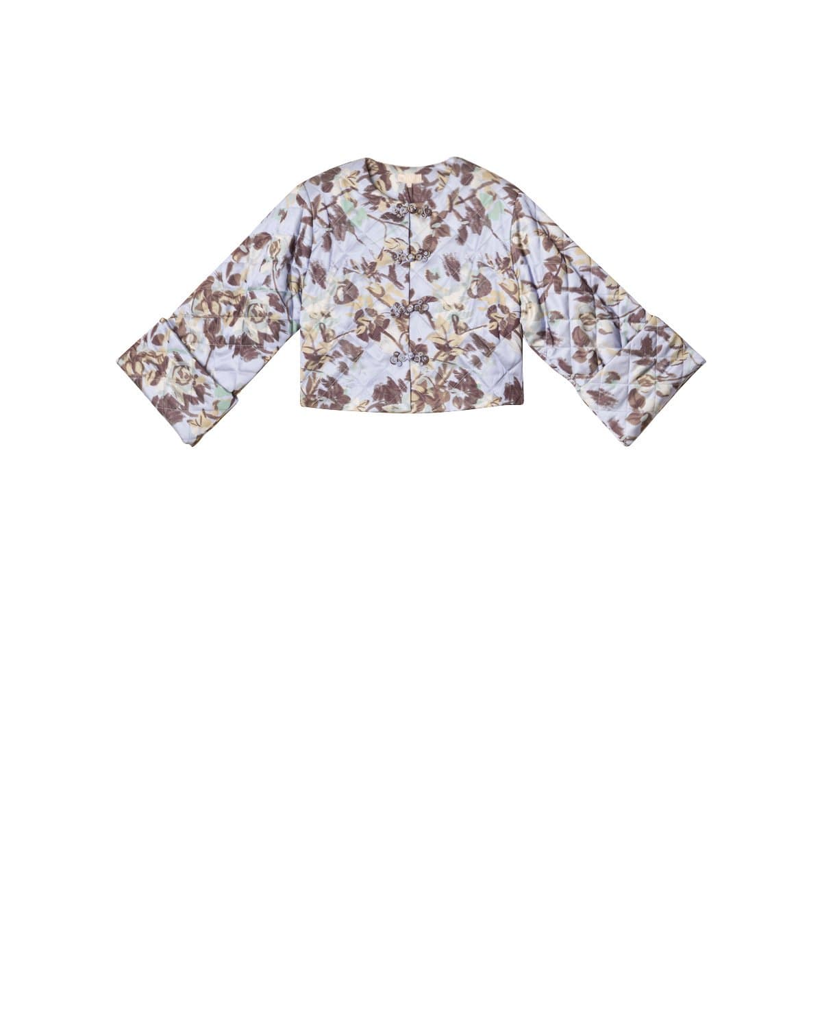 Tailored Satin Flared Jacket, Wallpaper. Image #4