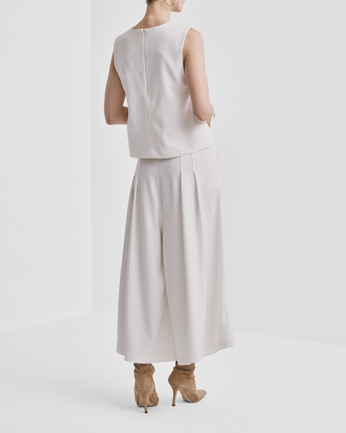 Classique Culottes, Off White. Image #7
