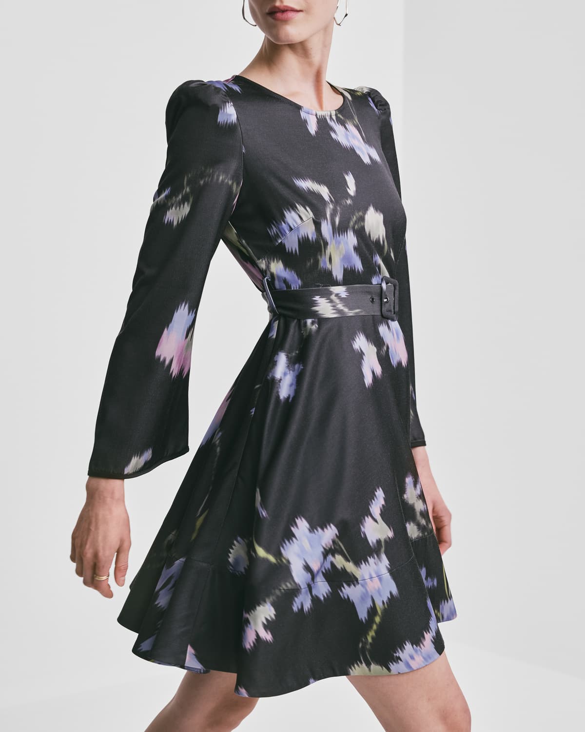 byTiMo | Tailored Satin Mini Dress - Cascade