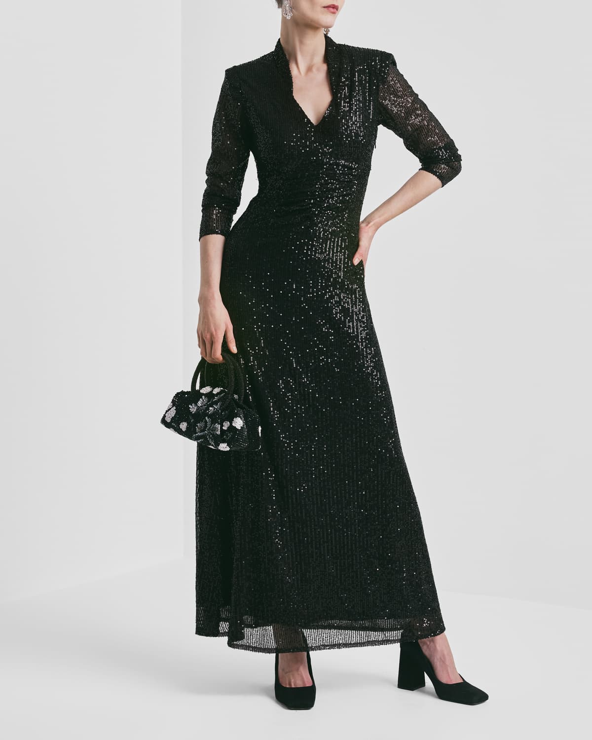 catana rhinestone cotton mini dress A NIGHT TO REMEMBER SLINKY RHINESTONE MINI DRESS IN BLACK – AKIRA