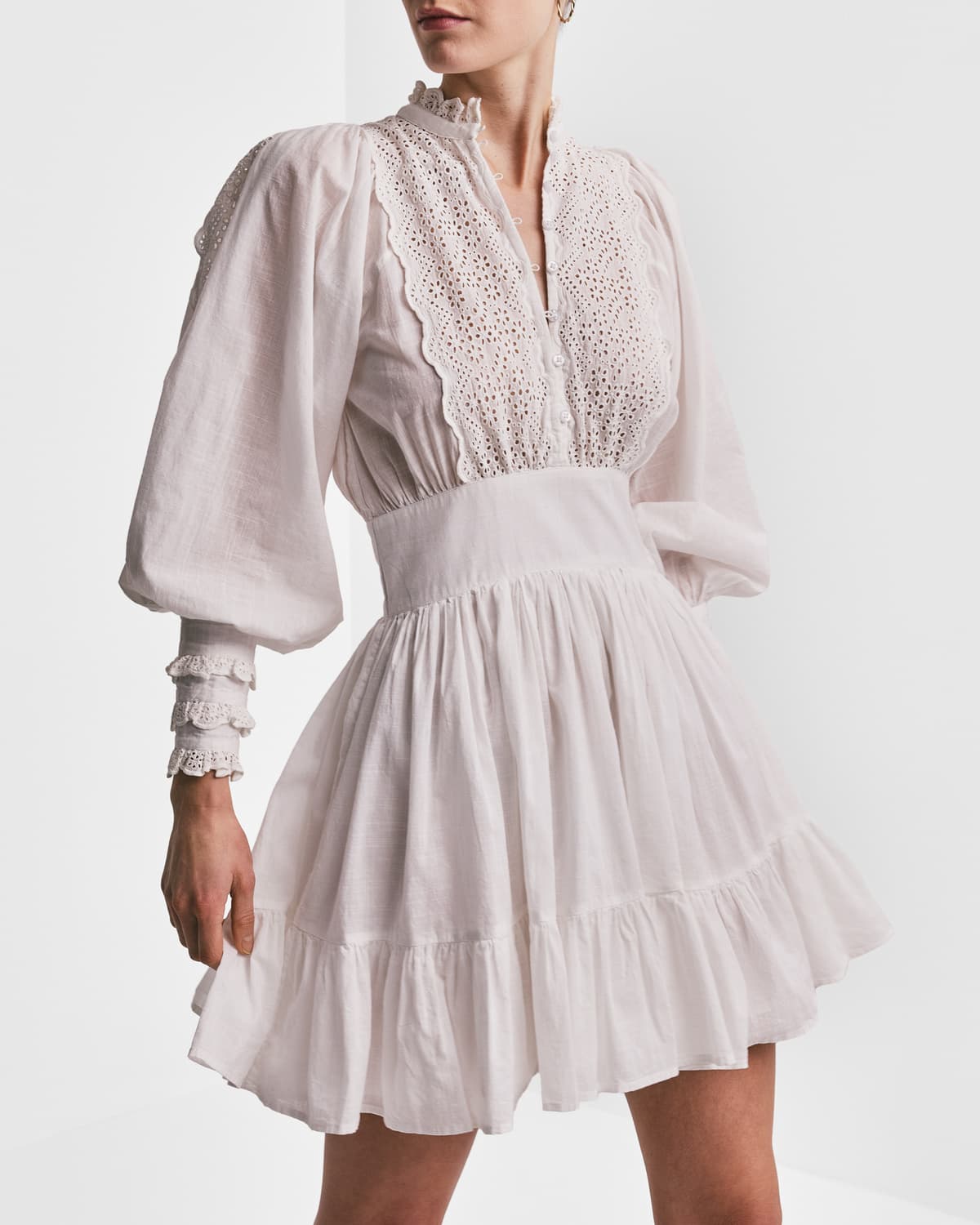 knit white mini dress Laurie Twist Knit Mini Dress / Ivory | MESHKI