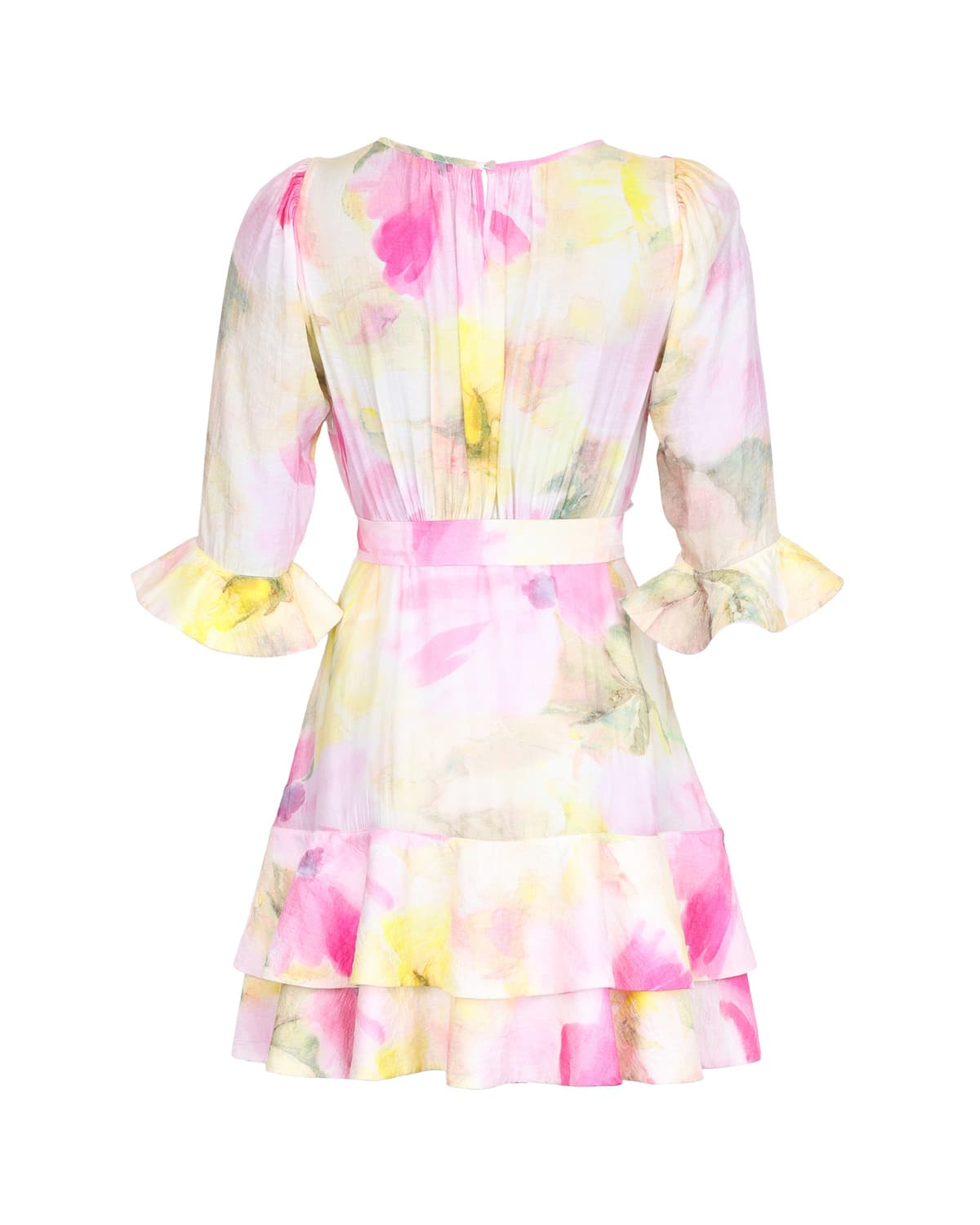 bytimo bohemian mini dress | The dress has a Size:6WR color-mahogany Wedding dress Macy Dress in Cream