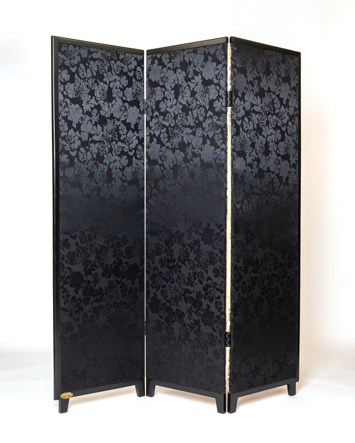 Room Divider, Black Leaves. Image #2