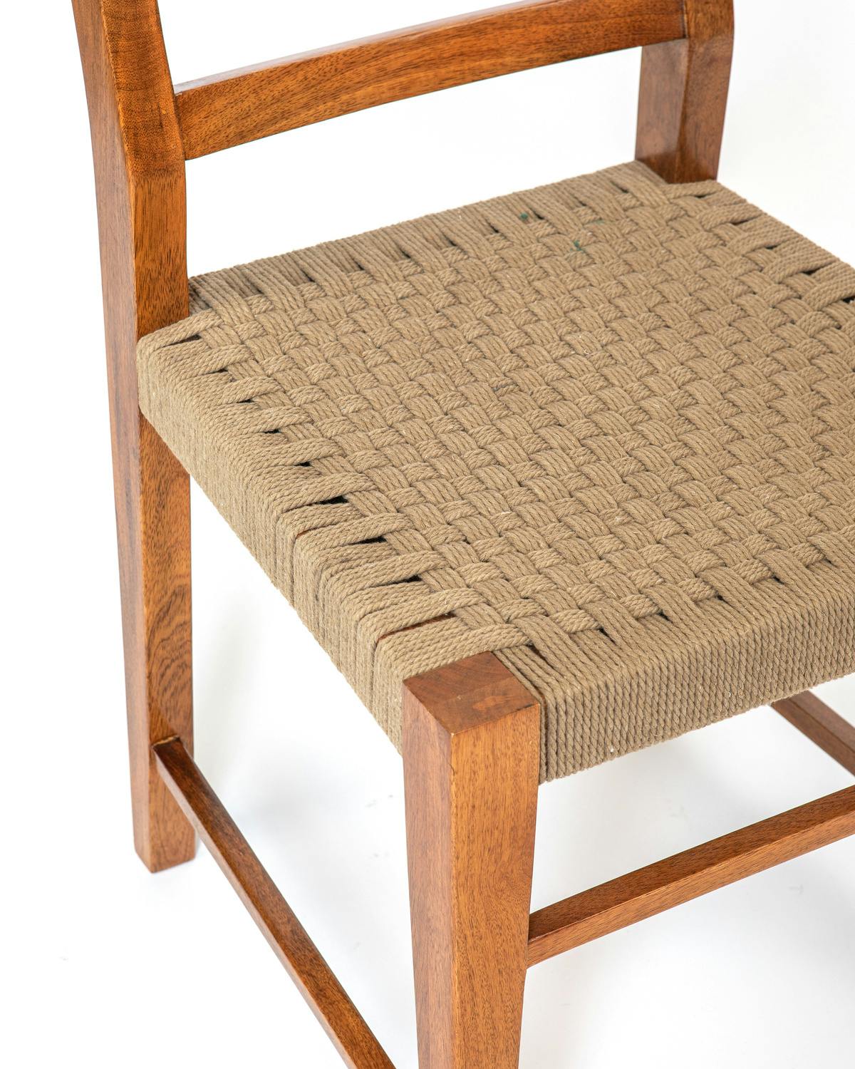 Chair With Rattan Seat (In store exclusive), Honey. Image #3