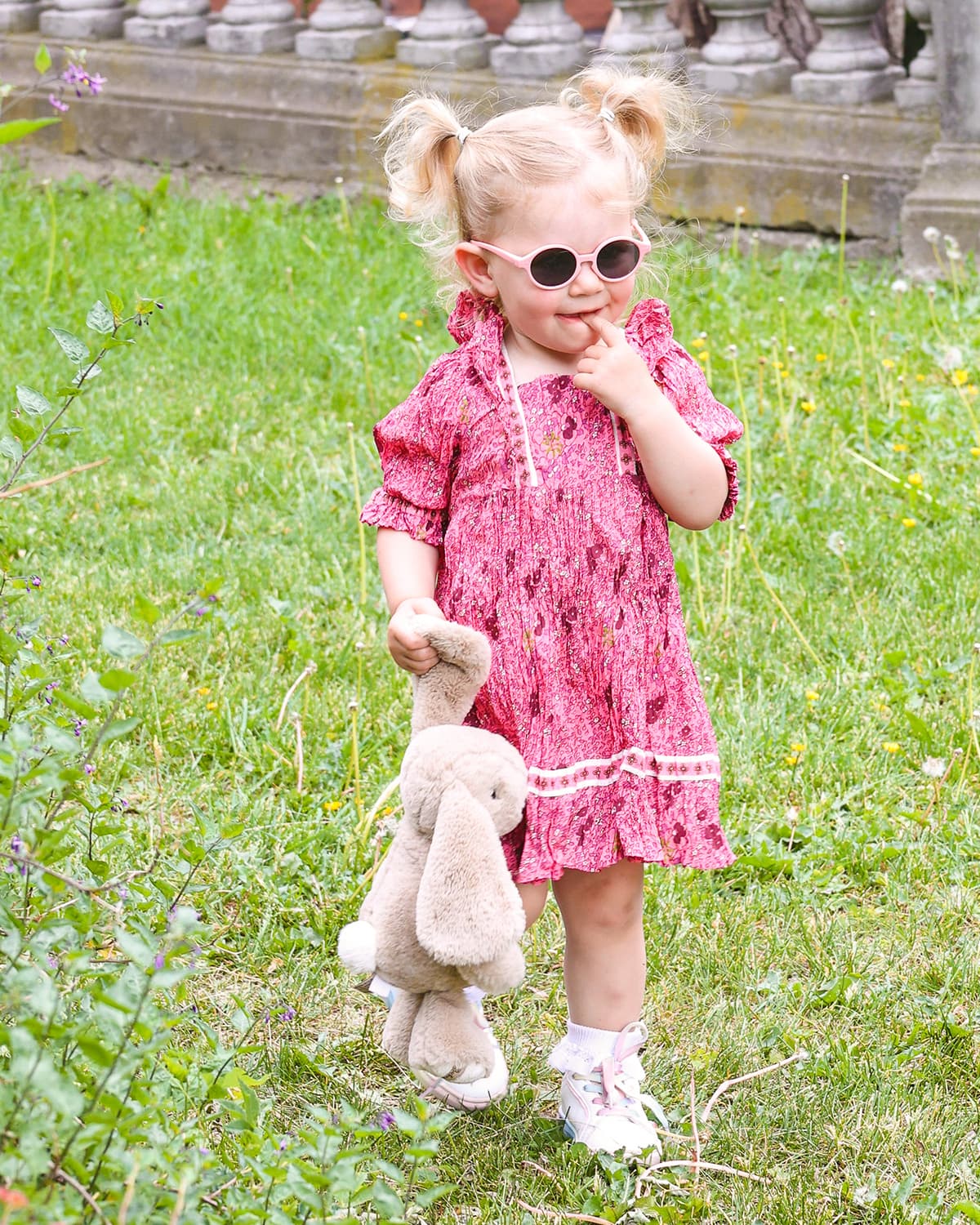 Twisted Dress, Pink Flower Combo. Image #2