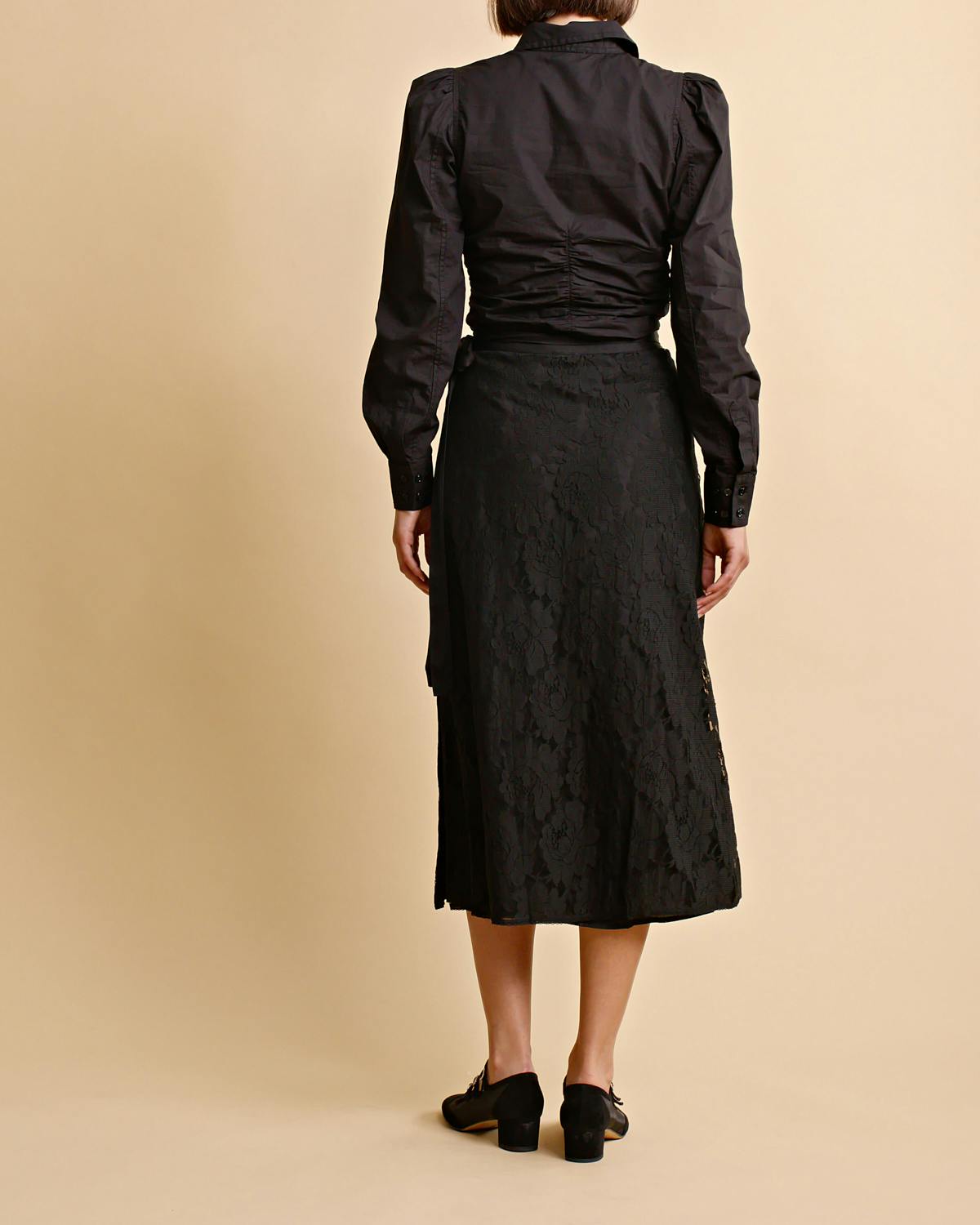 Lace Skirt, Black. Image #5